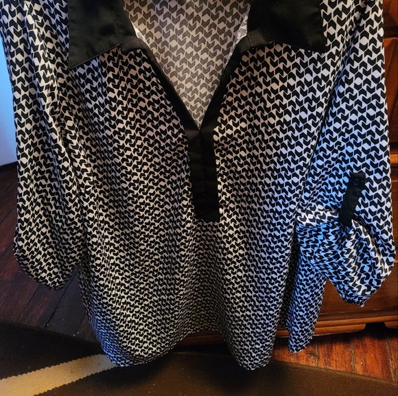 FABULOUS Blouse, 2x PLUS SIZE, NWT. A must see. - Picture 2 of 2